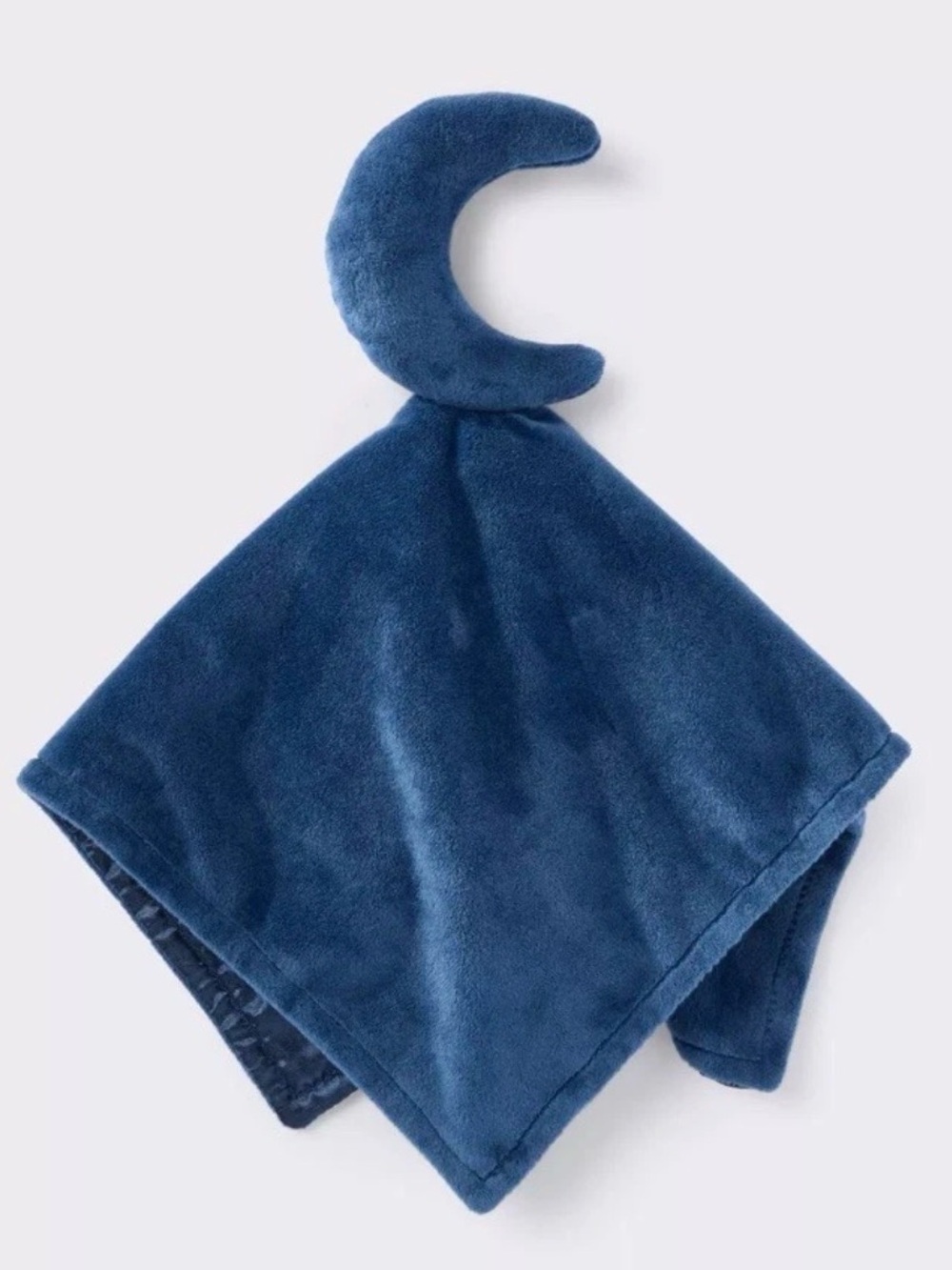 NWT Cloud Island Navy Blue Moon Baby Lovey Security Blanket Soother Plush
